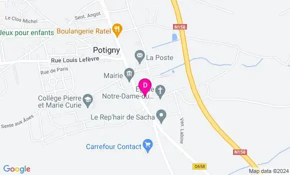 Localisation Samira Boudaden
