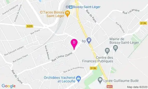 Localisation Jean Charles Giunta