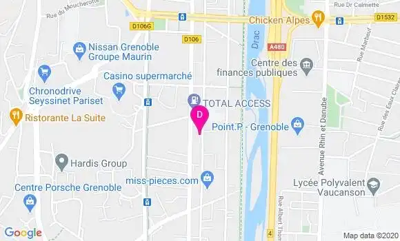 Localisation Jean Francois Servier