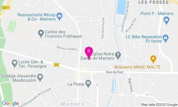 Localisation Francois Dessombs