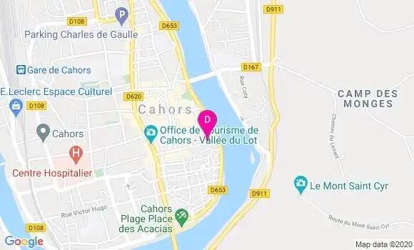 Localisation Helene Labouret