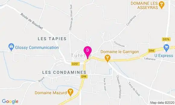 Localisation Regine Vermeire Bellier