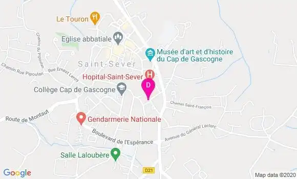 Localisation Marie Charlotte Darrieux