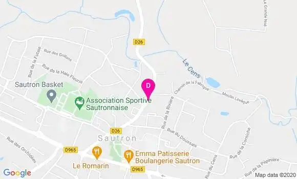 Localisation Antoine Froment