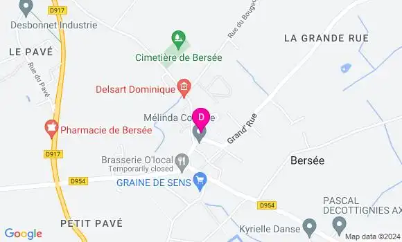 Localisation Etienne Nivoliers