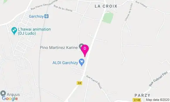 Localisation Christine Gonin
