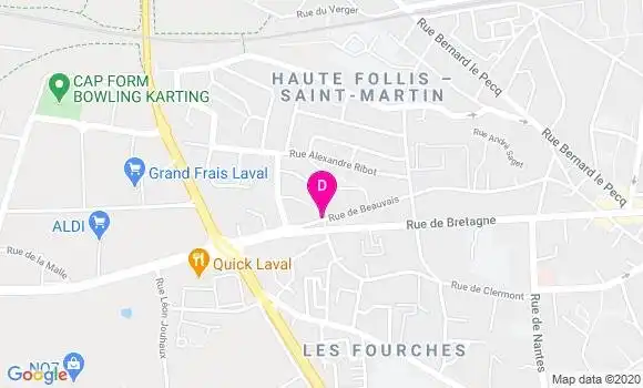 Localisation Pierre Lepretre