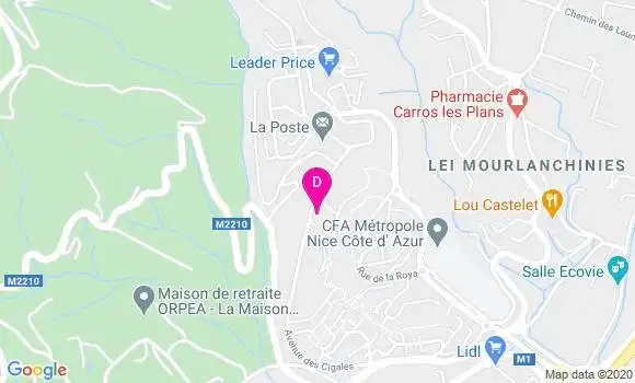 Localisation Thierry Touboul
