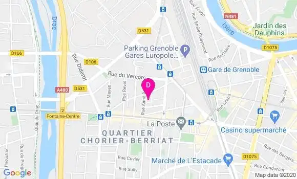 Localisation Alexandre Belhadj