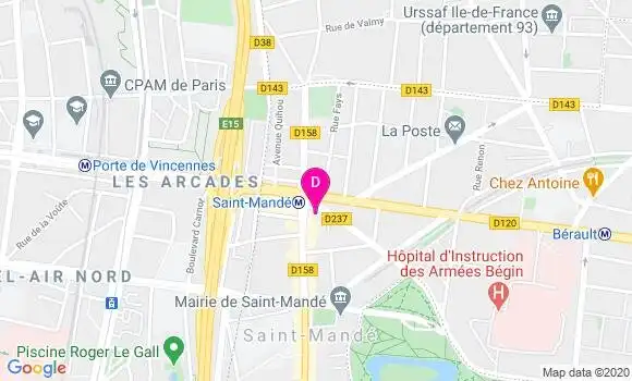 Localisation Marc Baranes