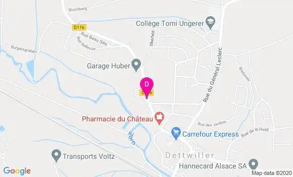 Localisation Alexandre Keime