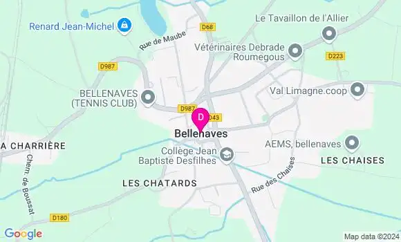 Localisation Pauline Evert