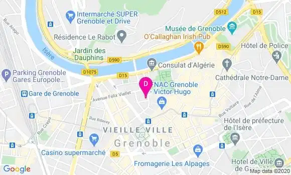 Localisation Isabelle Ginoux