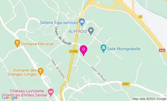 Localisation Cécilia Caillat
