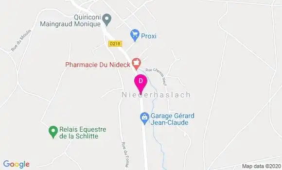 Localisation Virginie Fanti