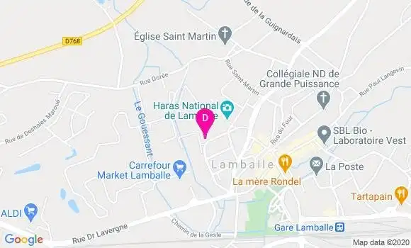 Localisation Bernard Micorek