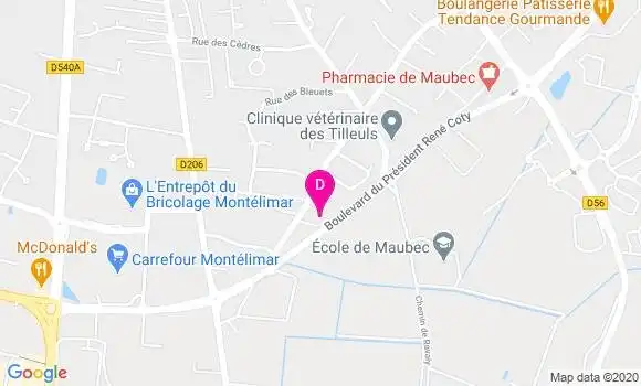 Localisation Philippe Duc Dodon