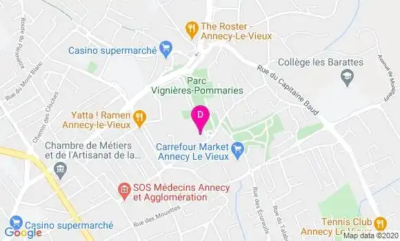 Localisation Pascale Dufour