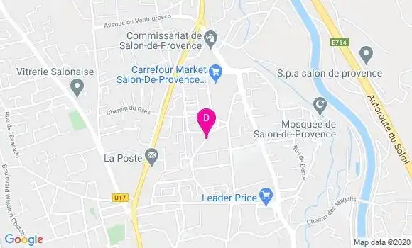 Localisation Anne Marie Isnard