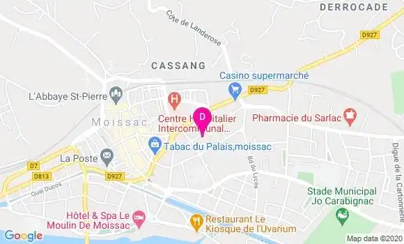 Localisation Virginie Garat Chatillon