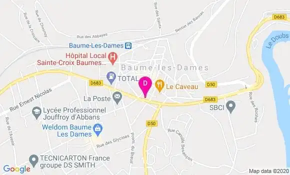 Localisation Guillaume Poupon