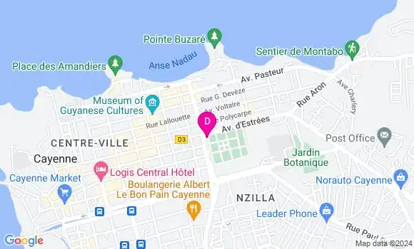Localisation Aurore Gineste