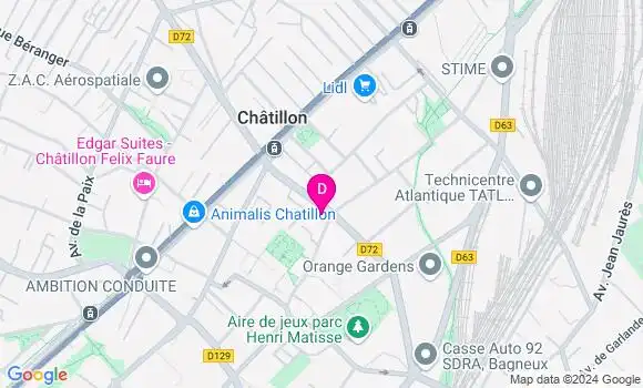 Localisation Justine Geffray