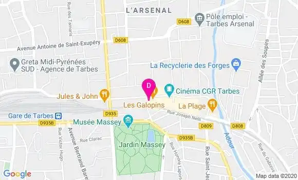 Localisation Tom Castanie