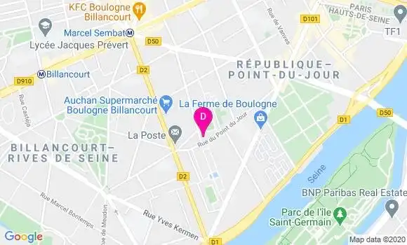 Localisation Camille Melki