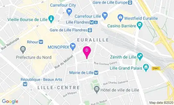 Localisation Camille Ghesquier