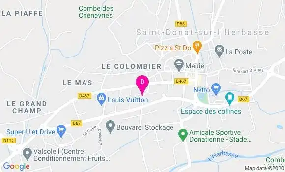 Localisation Laetitia Jouquet