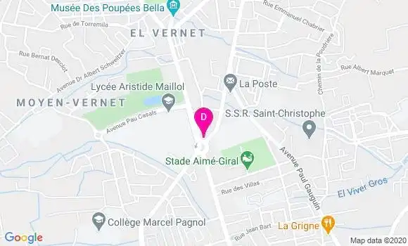 Localisation Rose Marie Sanchez