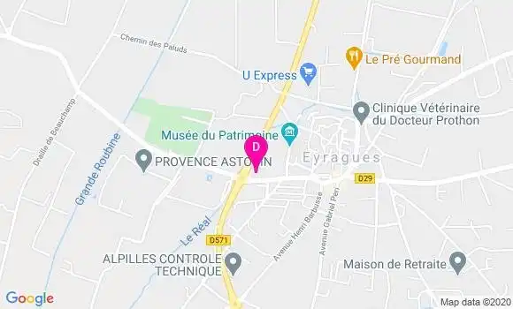 Localisation Antoine Prouheze