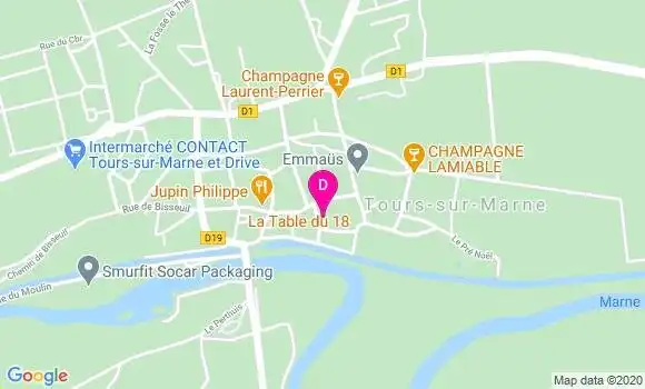 Localisation Severine Pouppart Mazzola
