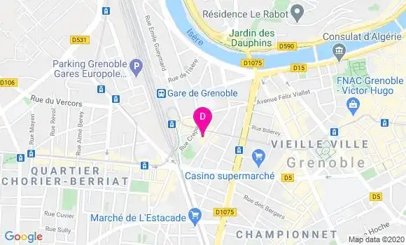 Localisation David Gagniere