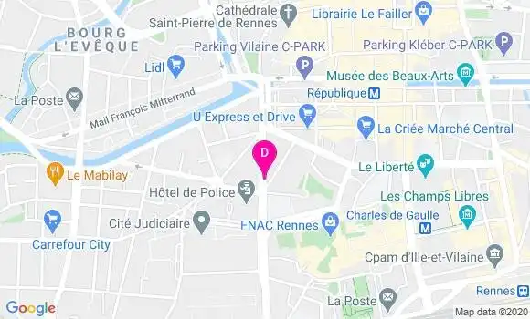 Localisation Yann Gohel