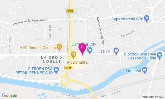 Localisation Erwan Le Bars