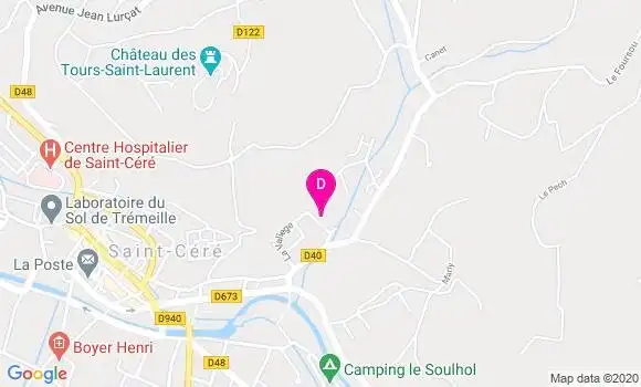 Localisation Frederic Faget