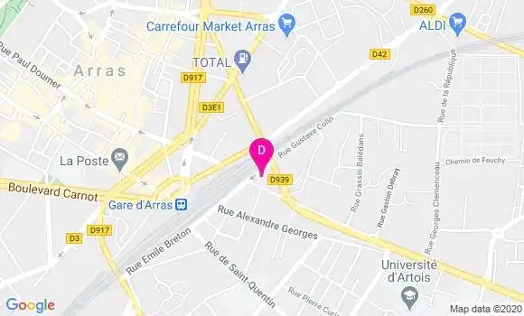 Localisation Alexandra Rose Hamme