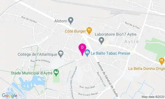 Localisation Fanny Gagna