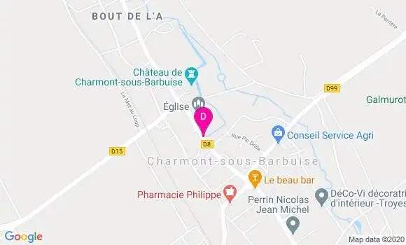 Localisation Julien Thach