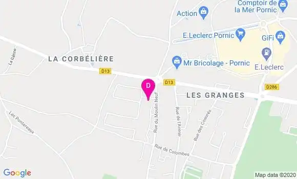 Localisation Sylvain Reculeau