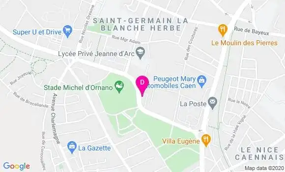 Localisation Elisa Berthelot