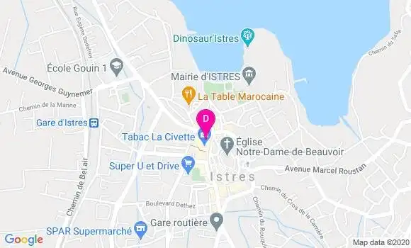 Localisation Serge Boutboul