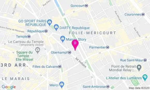 Localisation Esther Azoulay