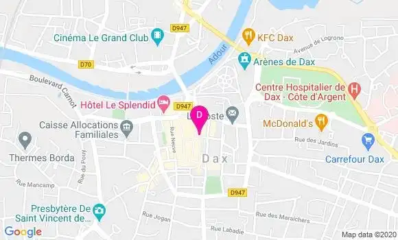 Localisation Sabine Spataro Sainte Marie