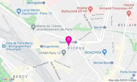 Localisation Thomas Roux