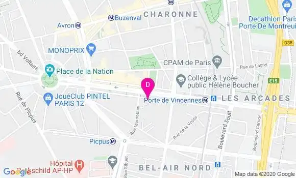Localisation Carine Ben Younes Uzan