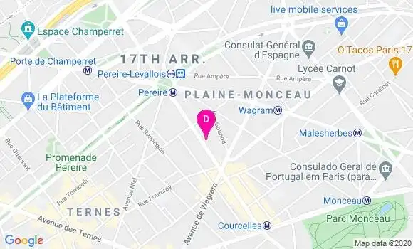 Localisation Jean Paul Forestier