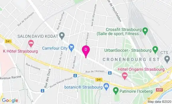 Localisation Thibaut Siebert